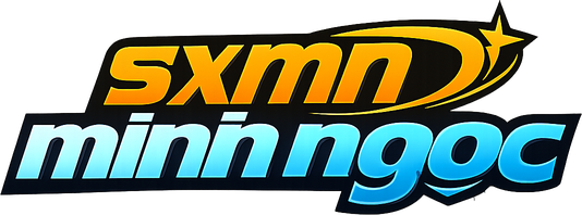 Logo sxmn minh ngoc
